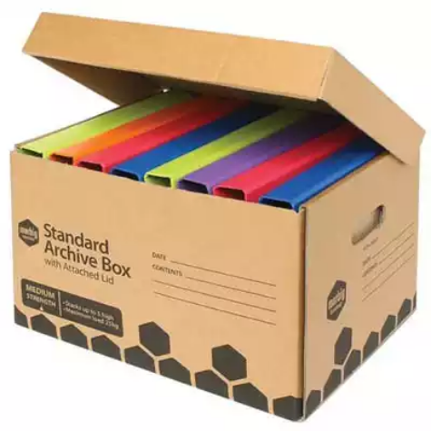 Picture of MARBIG ENVIRO ARCHIVE BOX ATTACHED LID 420 X 315 X 260MM