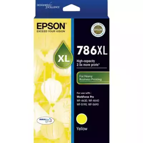 Picture of EPSON 786XL INK CARTRIDGE HIGH YIELD YELLOW