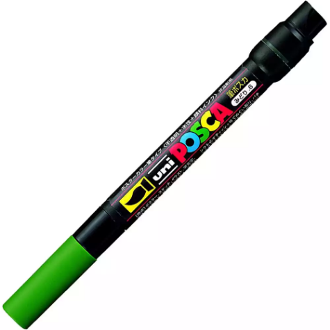 Picture of POSCA PCF-350 PAINT MARKER BRUSH TIP GREEN