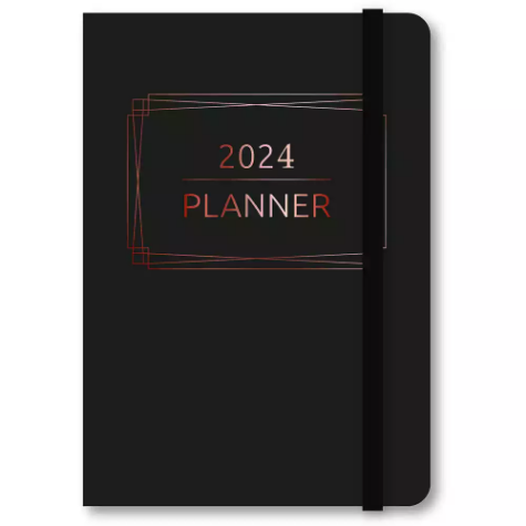 Picture of CUMBERLAND 57EXBK ESSEX PLANNER DIARY WEEK TO VIEW A5 BLACK