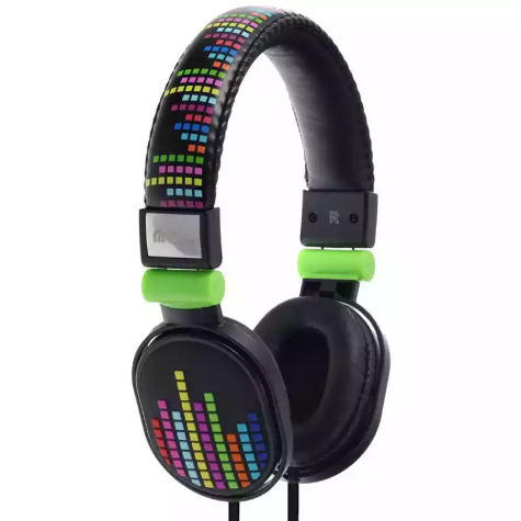 Picture of MOKI POPPER HEADPHONES BLACK LEVELS