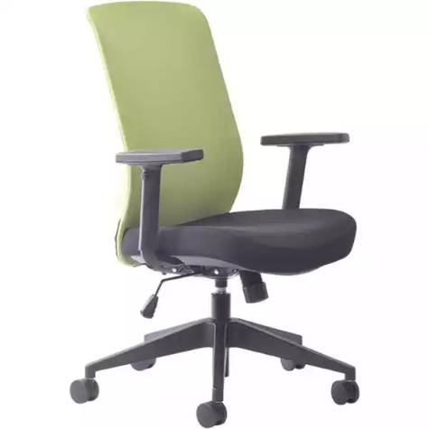 Picture of BURO MONDO GENE TASK CHAIR HIGH BACK ARMS GREEN