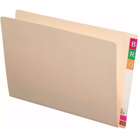 Picture of AVERY 42538 LATERAL FILE EXTRA HEAVY WEIGHT LEGAL 388 X 242MM BUFF BOX 100