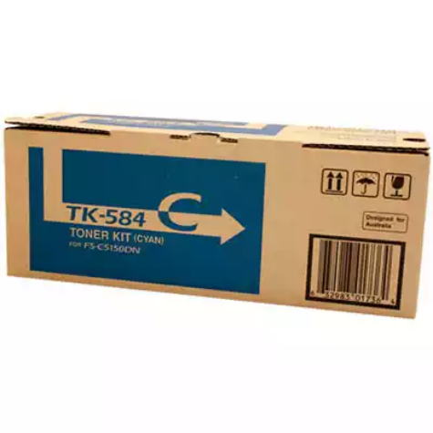 Picture of KYOCERA TK584C TONER CARTRIDGE CYAN