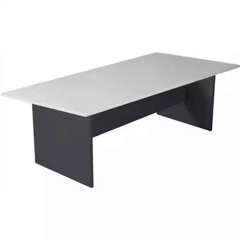 Picture of RAPID WORKER BOARDROOM TABLE 3200 X 1200MM WHITE/IRONSTONE