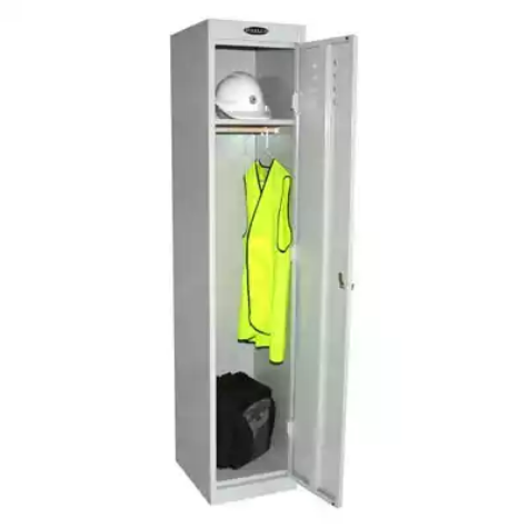 Picture of STEELCO PERSONNEL LOCKER 1 DOOR 305MM SILVER GREY