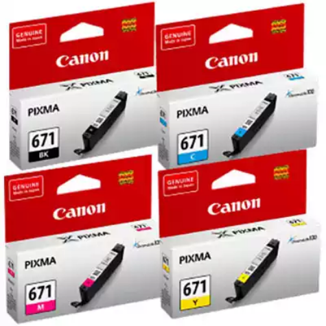 Picture of CANON CLI671 INK CARTRIDGE VALUE PACK