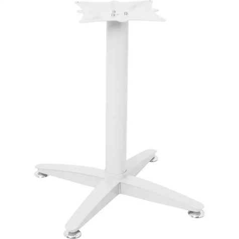 Picture of RAPIDLINE 4 STAR TABLE BASE BRUSHED WHITE SATIN