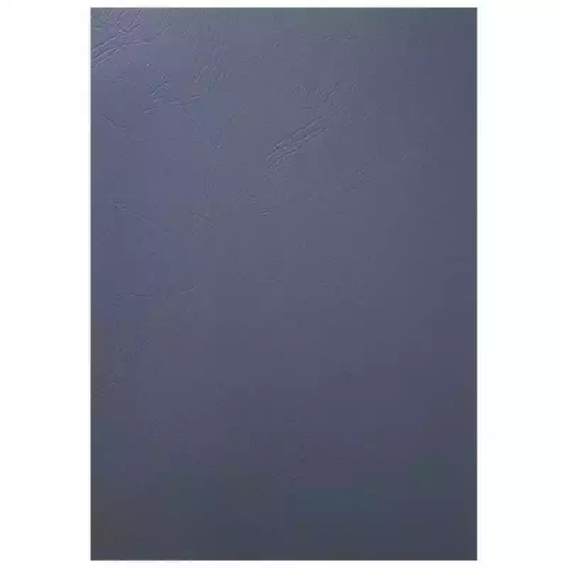 Picture of INITIATIVE BINDING COVER LEATHERGRAIN 350GSM A4 BLUE PACK 100