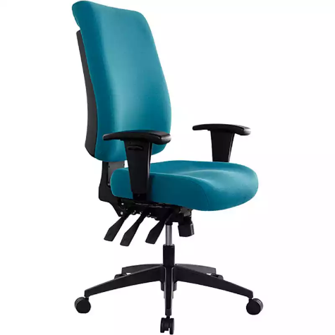 Picture of BURO TIDAL CHAIR HIGH BACK ARMS TEAL