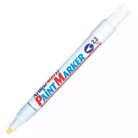 Picture of ARTLINE 400 PAINT MARKER BULLET 2.3MM WHITE