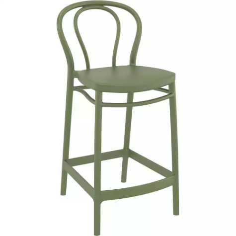 Picture of SIESTA VICTOR BARSTOOL 650MM HIGH OLIVE GREEN