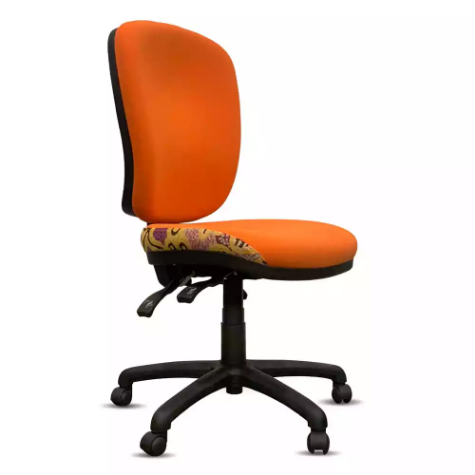 Picture of ORANGE DUST SPECTRUM ALICE OFFICE CHAIR HIGH BACK 510 X 490 X 960MM GOLDEN ORANGE