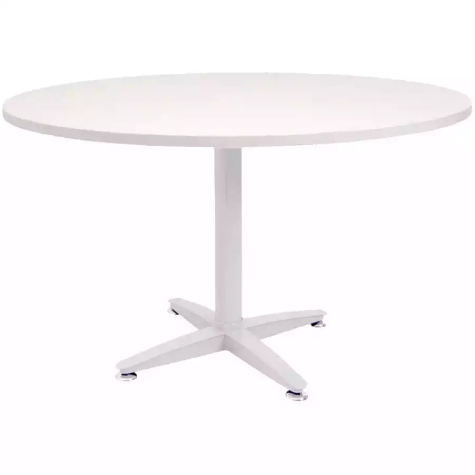 Picture of RAPID SPAN 4 STAR ROUND TABLE 900MM NATURAL WHITE/WHITE