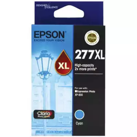 Picture of EPSON 277XL INK CARTRIDGE HIGH YIELD CYAN