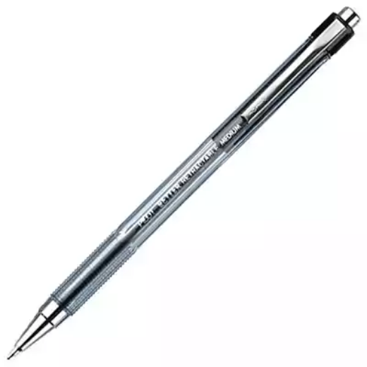 Picture of PILOT BP-145 RETRACTABLE BALLPOINT PEN MEDIUM 1.0MM BLACK