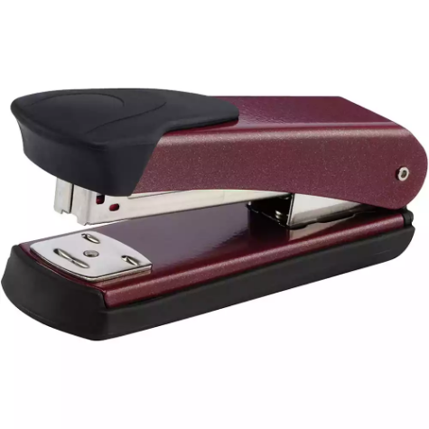 Picture of REXEL MATADOR STANDARD HALF STRIP STAPLER RED