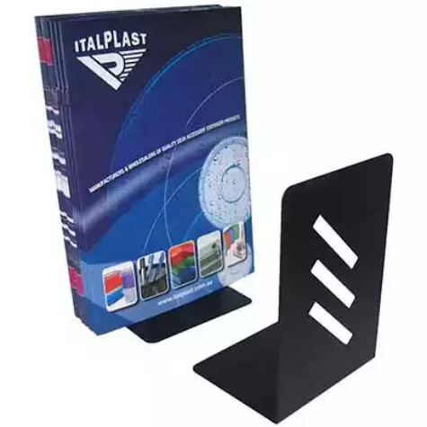 Picture of ITALPLAST BOOKEND METAL BLACK