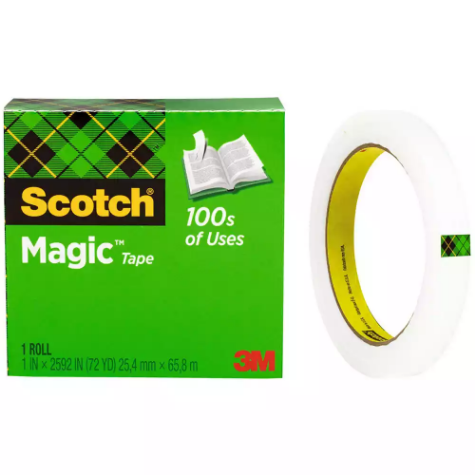 Picture of SCOTCH 810 MAGIC TAPE 25MM X 66M