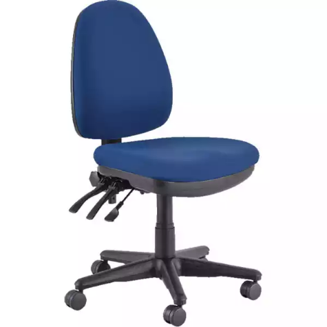 Picture of BURO VERVE TASK CHAIR HIGH BACK 3-LEVER JETT DARK BLUE