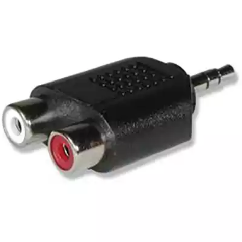 Picture of COMSOL AUDIO ADAPTER 3.5MM STEREO MALE TO 2 X RCA FEMALE