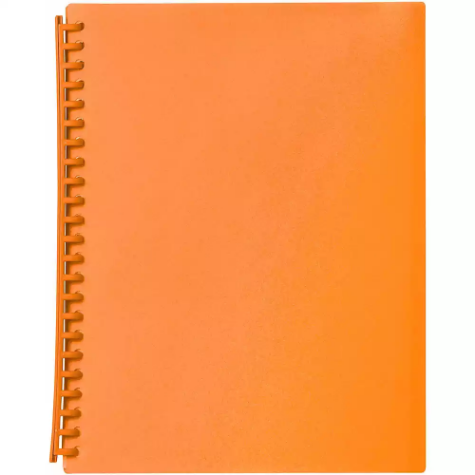 Picture of MARBIG DISPLAY BOOK REFILLABLE 20 POCKET A4 ORANGE