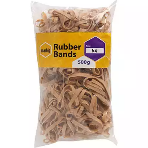 Picture of MARBIG RUBBER BANDS SIZE 64 500G