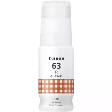 Picture of CANON GI63 MEGATANK INK BOTTLE 70ML RED