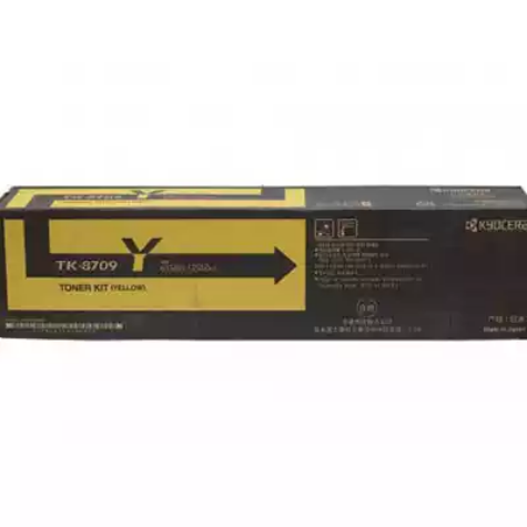 Picture of KYOCERA TK8709Y TONER CARTRIDGE YELLOW