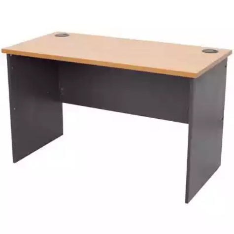 Picture of RAPID WORKER OPEN DESK 900 X 600MM BEECH/IRONSTONE