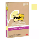 Picture of POST-IT 4621R-4SSCY SUPER STICKY NOTES 101 X 152MM RECYCLED LINED CANARY YELLOW PACK 4
