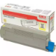 Picture of OKI C612 TONER CARTRIDGE YELLOW