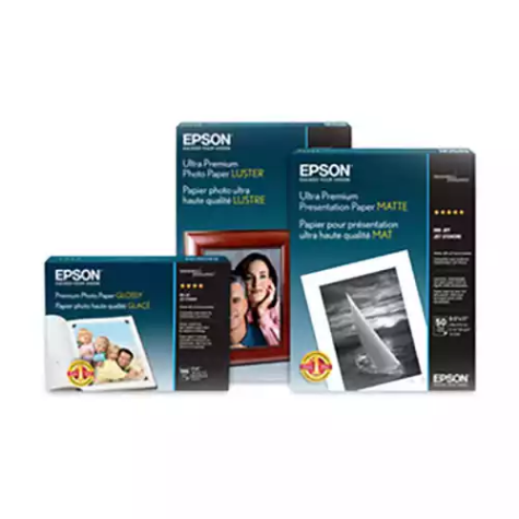 Picture of EPSON S041637 VELVET FINE ART PAPER A3 20 SHEET WHITE