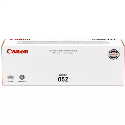 Picture of CANON CART052 TONER CARTRIDGE BLACK