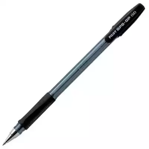 Picture of PILOT BPS-GP BALLPOINT GRIP STICK PEN MEDIUM BLACK