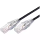 Picture of COMSOL ULTRA THIN SNAGLESS PATCH CABLE CAT6A 10GBE UTP 500MM BLACK