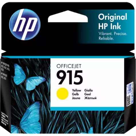 Picture of HP 3YM17AA 915 INK CARTRIDGE YELLOW