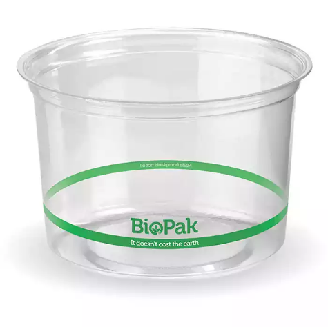 Picture of BIOPAK BIOBOWL BOWL 500ML CLEAR PACK 50