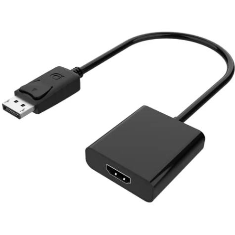 Picture of COMSOL DISPLAYPORT ADAPTER MALE TO HDMI 4K2K ACTIVE 200MM BLACK