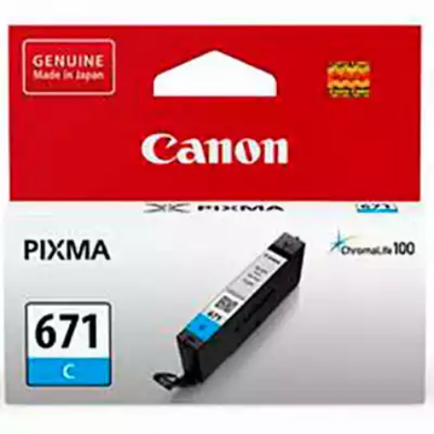 Picture of CANON CLI671 INK CARTRIDGE CYAN