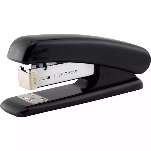 Picture of INITIATIVE PLASTIC HALF STRIP STAPLER BLACK