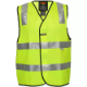 Picture of PRIME MOVER MV102 HI-VIS VEST HOOK N LOOP CLOSURE REFLECTIVE TAPE YELLOW LARGE