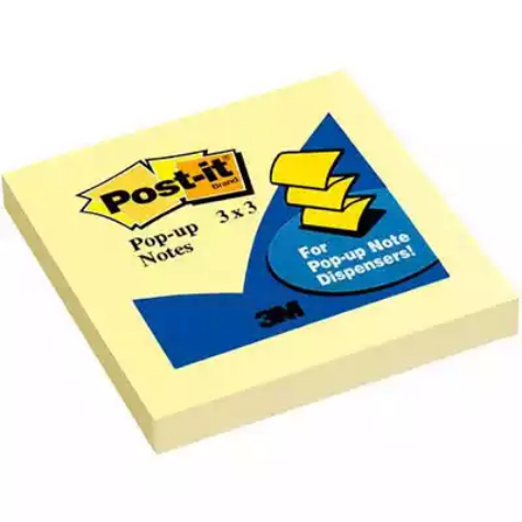 Picture of POST-IT R330-YW POP UP NOTES 76 X 76MM YELLOW