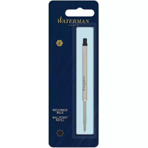 Picture of WATERMAN MAXIMA BALL PEN REFILL FINE 0.8MM BLACK