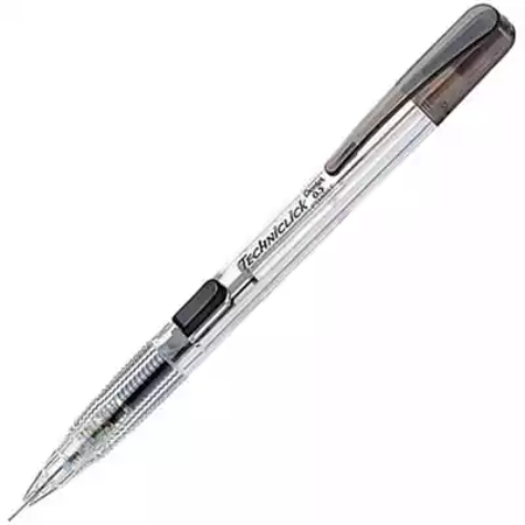 Picture of PENTEL PD105 TECHNICLICK MECHANICAL PENCIL 0.5MM BLACK BOX 12