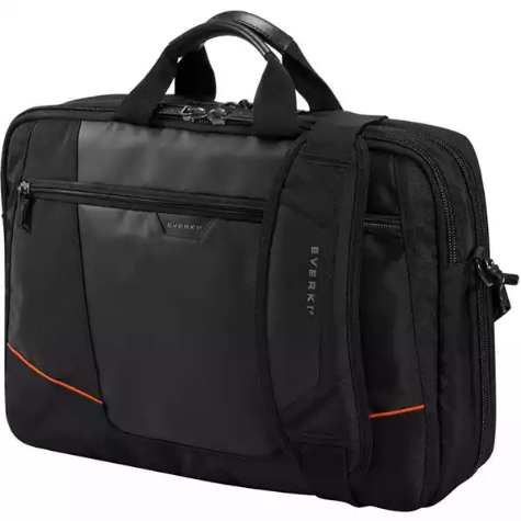 Picture of EVERKI FLIGHT TRAVEL FRIENDLY LAPTOP BRIEFCASE 16 INCH BLACK