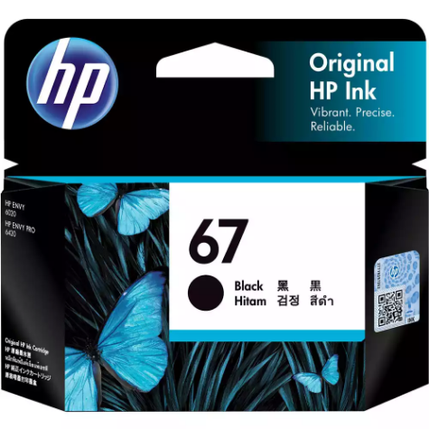 Picture of HP 3YM56AA 67 INK CARTRIDGE BLACK