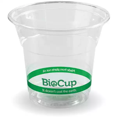 Picture of BIOPAK BIOCUP PLA CUP 150ML CLEAR PACK 100