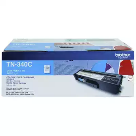 Picture of BROTHER TN340C TONER CARTRIDGE CYAN