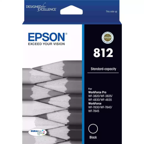 Picture of EPSON 812 INK CARTRIDGE BLACK